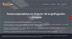 Desktop Screenshot of ignifugaciones-valencia.com